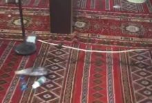 تخريب مسجد بالسعودية